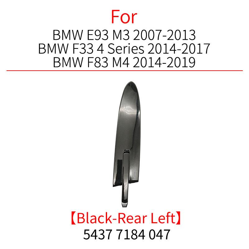For BMW E93 F33 F83 Car Left / Right Hinge Covers Roof Convertible Trim strip Accessory For BMW M3 M4 4 Series 420 425 430