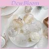Christmas Ornament Set With Painted Balls For Holiday Tree Decor