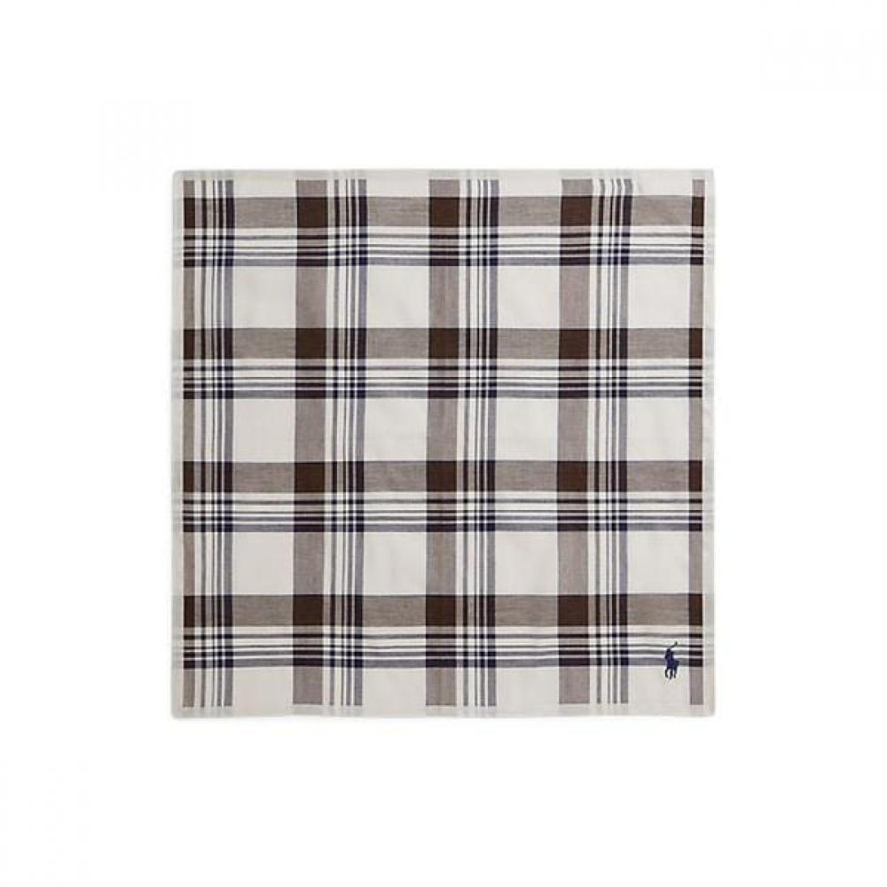 Polo Ralph Lauren Men S Plaid Cotton Handkerchief Mapoptw09120269020 ONE