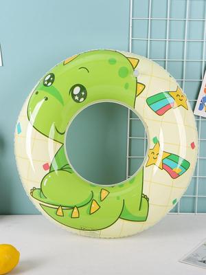 2025 Cartoon Swim Ring for Kids & Adults - Thickened Inflatable Toy, Sizes 60#-90#