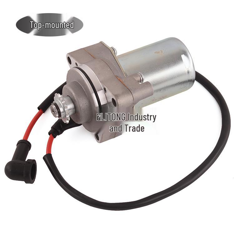 Off-Road Motorcycle Starter Motor for 70/110-125cc Horizontal Engine ATV or Beach Buggy