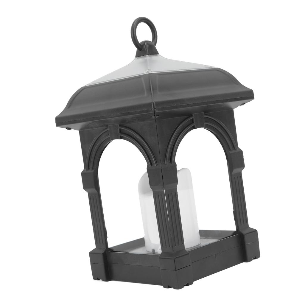 Solar Outdoor Lantern Hanging Solar Powered Warm Light Lamp Table Candle Lantern for Garden Yard