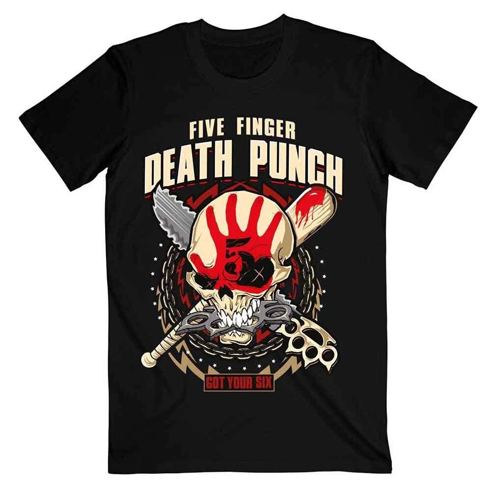 Five Finger Death Punch Zombie Kill T-Shirt Black New XS