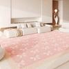 Covoare Stil Girly pentru Sufragerie Covor Decor Dormitor Roz Covor Drăguț Desen Animat Pufoasă Moale Covor Cameră de Zi Covor Gros Plush pentru Podea Acasă