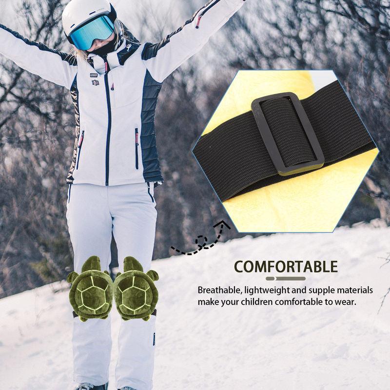 Kids Skating Protector Turtle Style Hip Pad Lightweight Breathable PP Cotton Material High Elasticity Non Deformable Skiing Butt