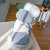 Berber Fleece Puppy Dog Hooded Sweater with Buckle Winter Warm Pet Clothes for Small Dogs Pomeranian Yorkie mascotas Sweatshirts