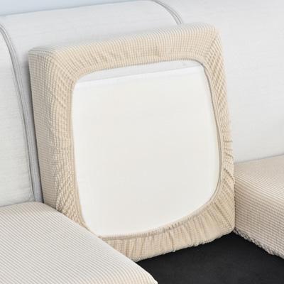 Solid Color Thicken Elastic Sofa Cover Living Room Protector Kids Slipcover Couch Cover Seat Cushion Washable Removable 1Pcs