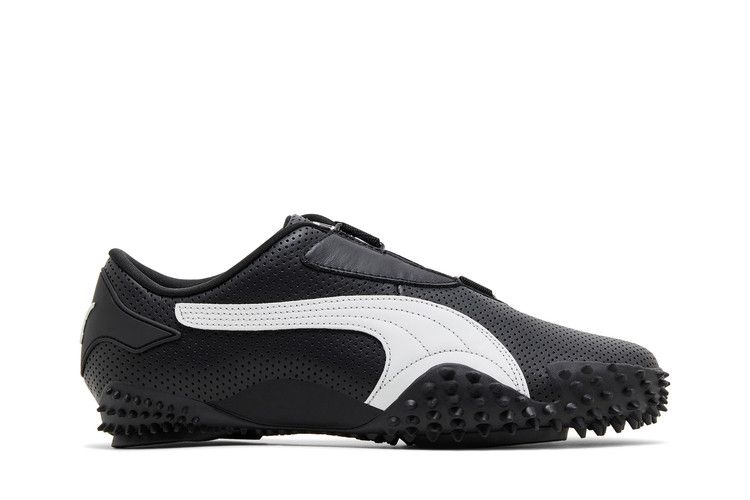 Puma Mostro Perforated Leather Black White