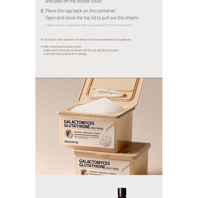 SOME BY MI - Galactomyces Glutathione Daily Mask