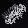  Pettine per Capelli in Lega con Strass Copricapo Nuziale Matrimonio con Strass Diamantati Copricapo Vintage di Alta Gamma per Banchetto Nuziale Gioielli Copricapo
