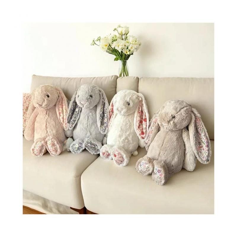 Pink Kirschhase Kaninchen Plüschtier Baumwollfüllung Kind Schlafbegleiter Urlaubsgeschenk
