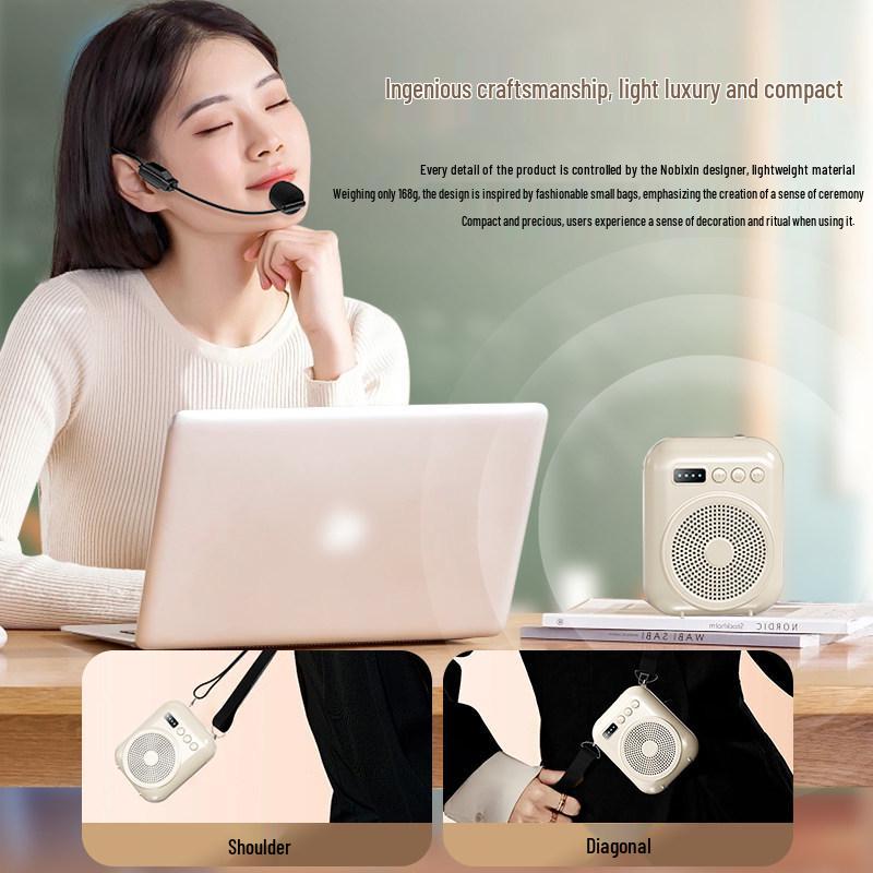Little Bee Bluetooth Megaphone & PA System for Teachers and Tour Guides