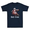 Crossover Basketball Holy Cross Satan Jesus Funny Graphic Vintage Unisexs Tshirt