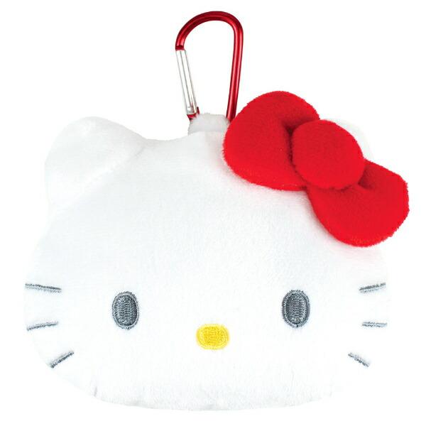 Sanrio Hello Kitty Carabiner Plush Zipper Mascot Pouch Sanrio