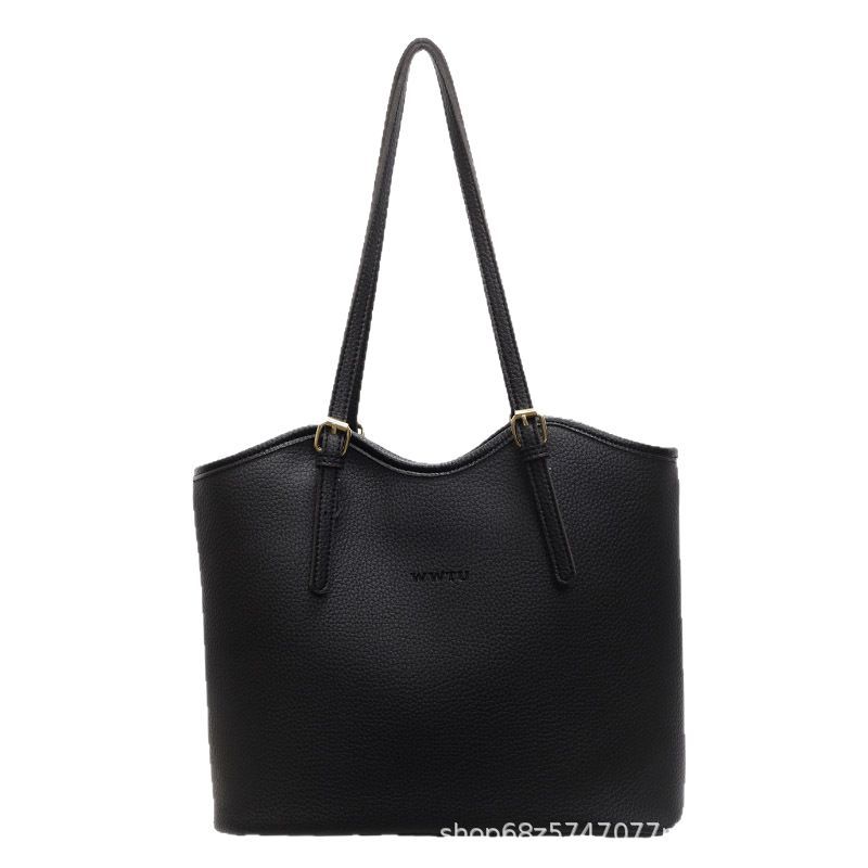 Large-capacity Commuting High-end Tote Bag for Women 2025 New Shoulder Bag Simple Fashion Hand-to-arm Bag