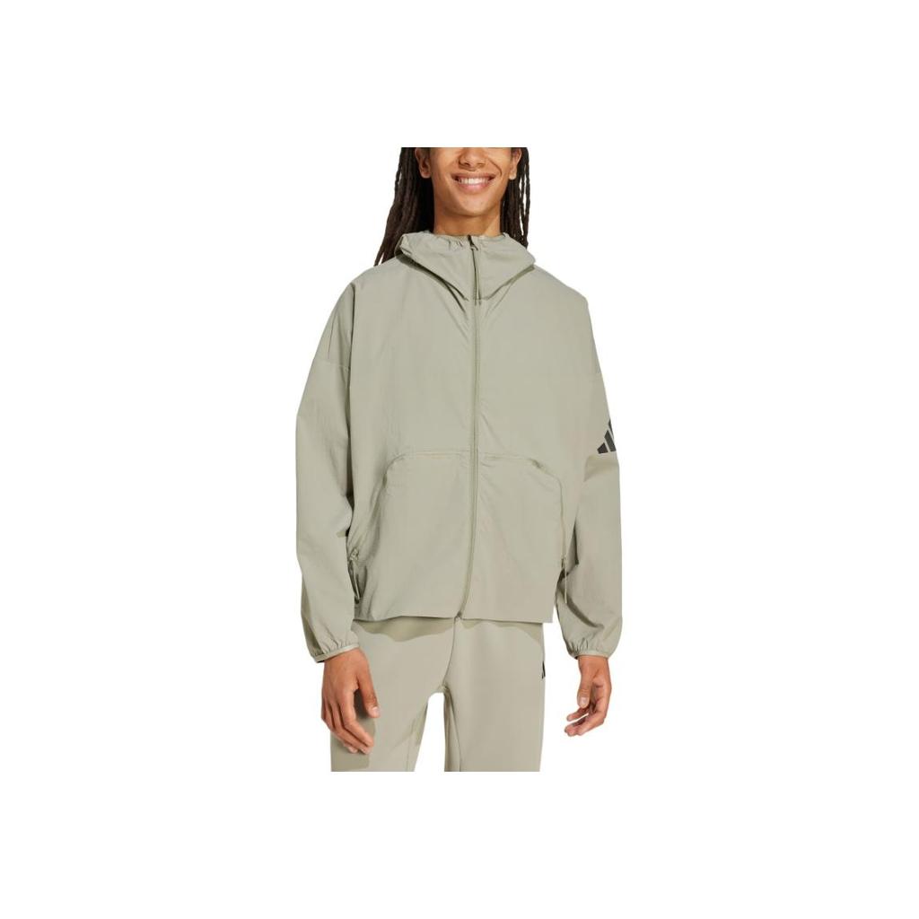 Adidas Myshelter Ss25 Windbreaker Casual Loose Versatile Hooded Jacket Men Jacket JW3631