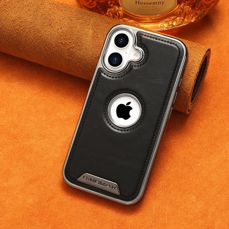 The Apple 16promax Phone Case Is Suitable for IPhone15. It Is A High-end 14 Magnetic 13 Full Cover 12 Anti-drop Leather Case