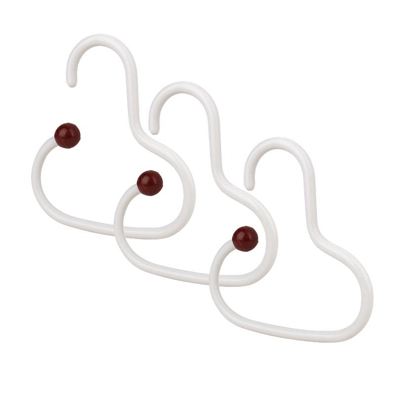Dopamine Round Hat Hanger for Baseball Caps 1/3pcs Versatile Hangers for Hats Ties Scarves Bags Multifunctional No-Drill Hook