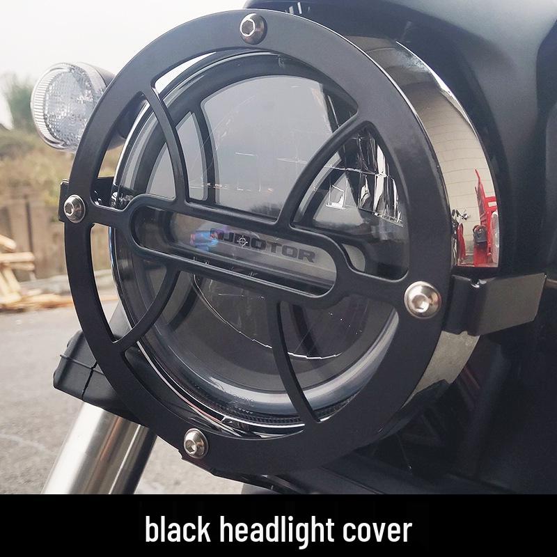 Retro Rear Backrest & Anti-Fall Guard for Qianjiang Flash 300S Motorcycle
