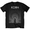 Men's Korn Radiate Glow Slim Fit T-shirt XX-Large Black