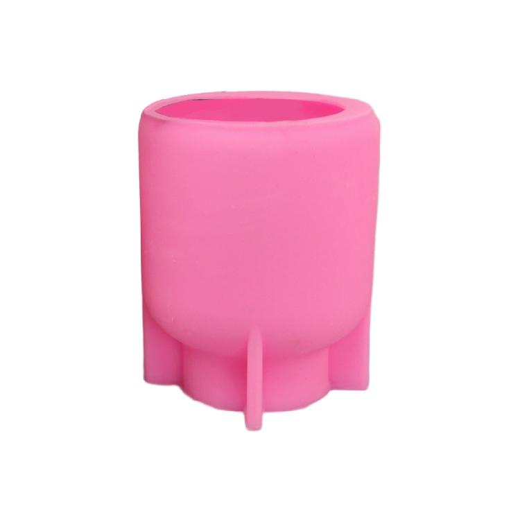 

Flowerpot Cement Plaster Resin Mold DIY Home Garden Round Vase Mould Handmade 1