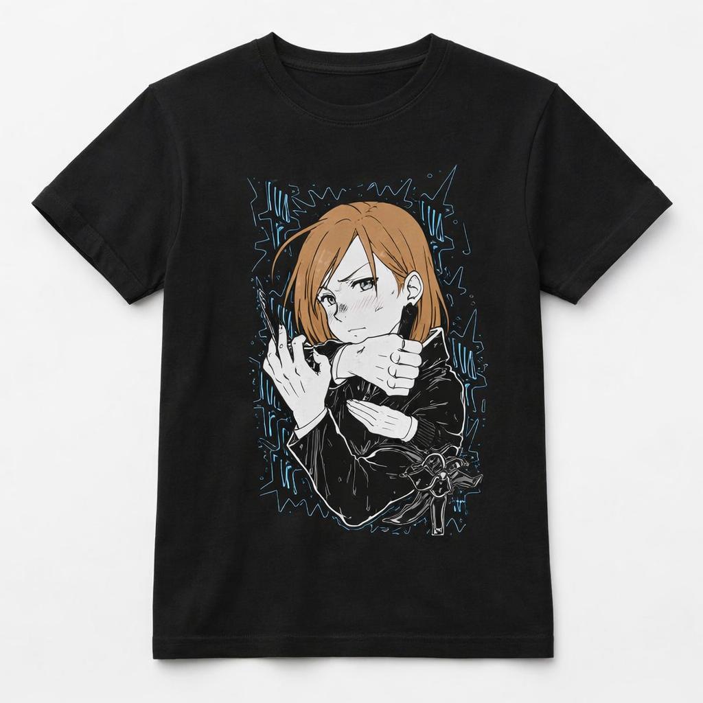 

Nobara Jujutsu Kaisen T-Shirt Kugisaki Yuji Mahito Gift Exclusive Shirt All Size - Men s Summer Cotton Graphic Tee S разноцветный
