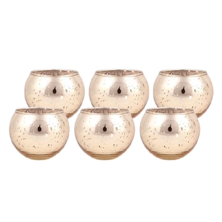 Glass Votive Candle Holders for Tealight Glass Tealight Candle Holders,Diwali Christmas Table Centerpiece Decors Gift