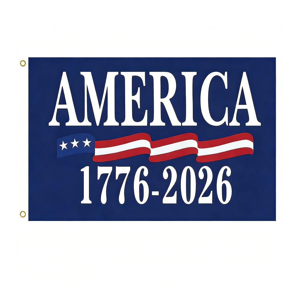 Decorative Garden Flag For The 250th Anniversary Of The United States