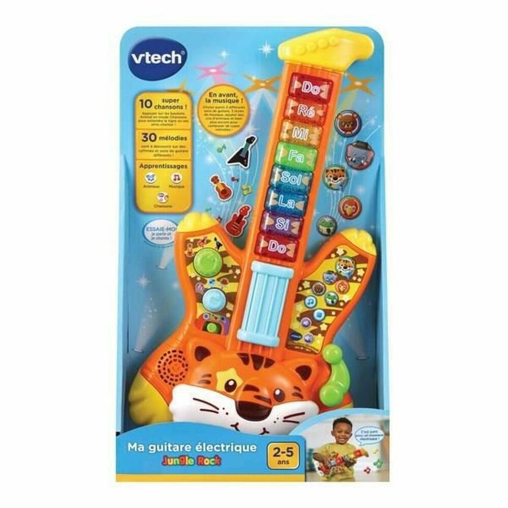 Dětská kytara Vtech Baby Jungle Rock- Kytara Électrique Tigre 1 kus