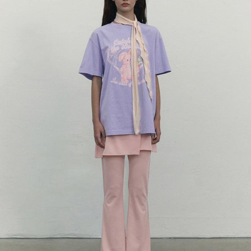 KIRSH Color Mix Mesh Muffler [Pink]