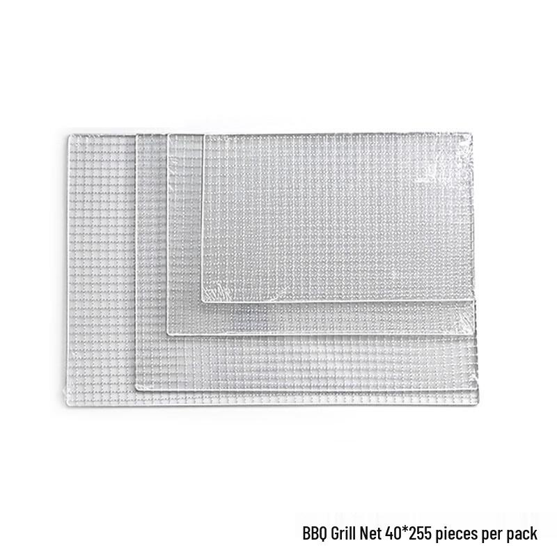 Haoyan Rectangular Korean Style BBQ Grill Mesh (5-Pack)