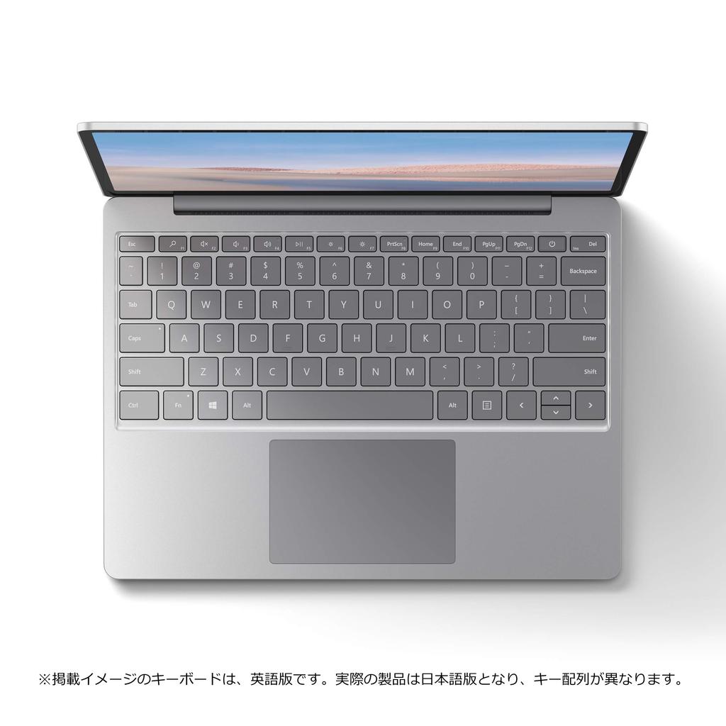 Microsoft Surface Laptop Go with Office Home Breakfast 10th Gen 8GB 256GB Platinum 12.4-inch & 2019, Intel® Core™ i5-1035G1, RAM, RAM, (THJ-00020)
