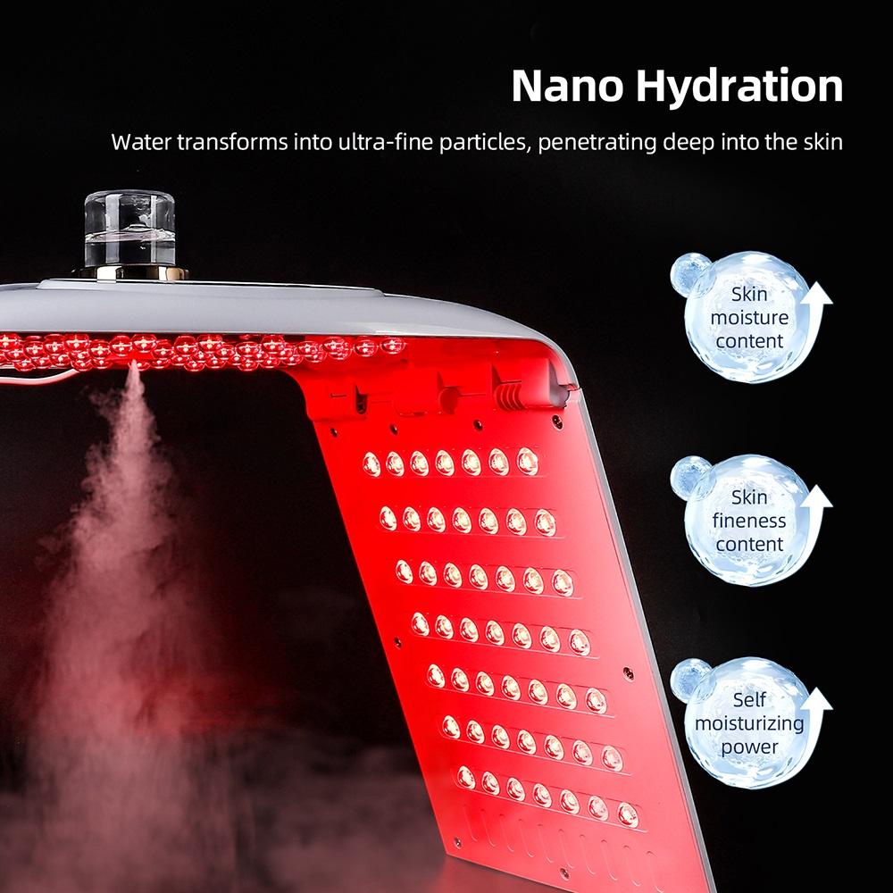 Electric Photon Facial Beauty Machine Nano Spray Hydration Skin Rejuvenation Body Care Tool