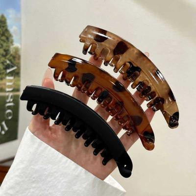 Banana Hair Clip for Women Girls Large Non-Slip Banana Hair Claw Clip Ponytail