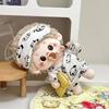 Doll Clothes for 17-20cm Handcrafted Panda Sleepwear Outfit Compatible with Labubu Cotton Dolls
