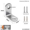 Stainless Steel 90° L-Shaped Thickened Angle Bracket Connector