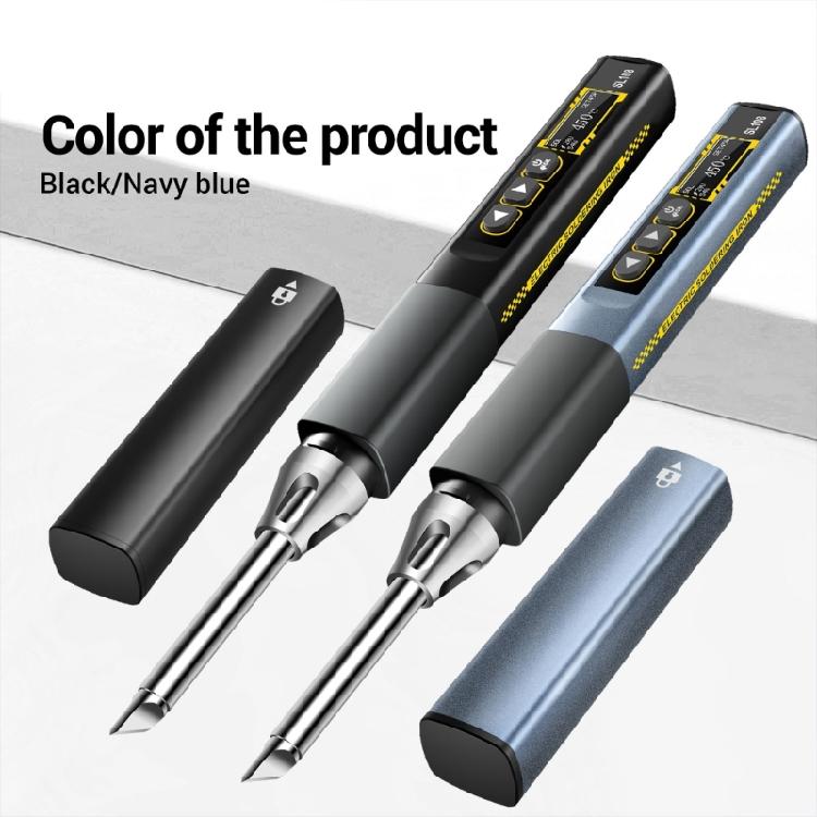 Mini Electric Soldering Iron 96W Adjustable Temperature Fast Heating Portable Digital Display Welding Iron Tool Kits
