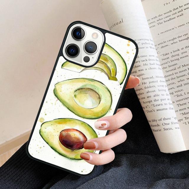 avocado Pattern phone Case Cover For IPhone 18 17 Air 16 15 14 Plus for apple 16 11 12 13 Pro Max coque