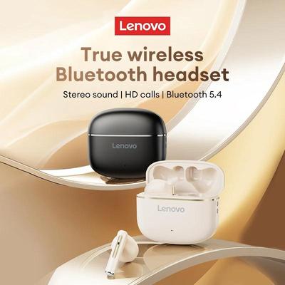 Lenovo EA160 Wireless Bluetooth 5.4 Headphones Hi-Fi Immersive Sound 24H Play HD Voice Call TWS Earbuds Noise Reduction Low Latency Gaming Headset