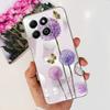 Flower Butterfly Women Fashion Back Cover For Huawei Honor X6b X6a Plus HonorX6 4G 5G Phone Funda Transparent Soft TPU Silicone