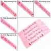 2019 New Newborn Party Decoration Baby Shower Sash Boy Girl Footprint Mom Favor Gift