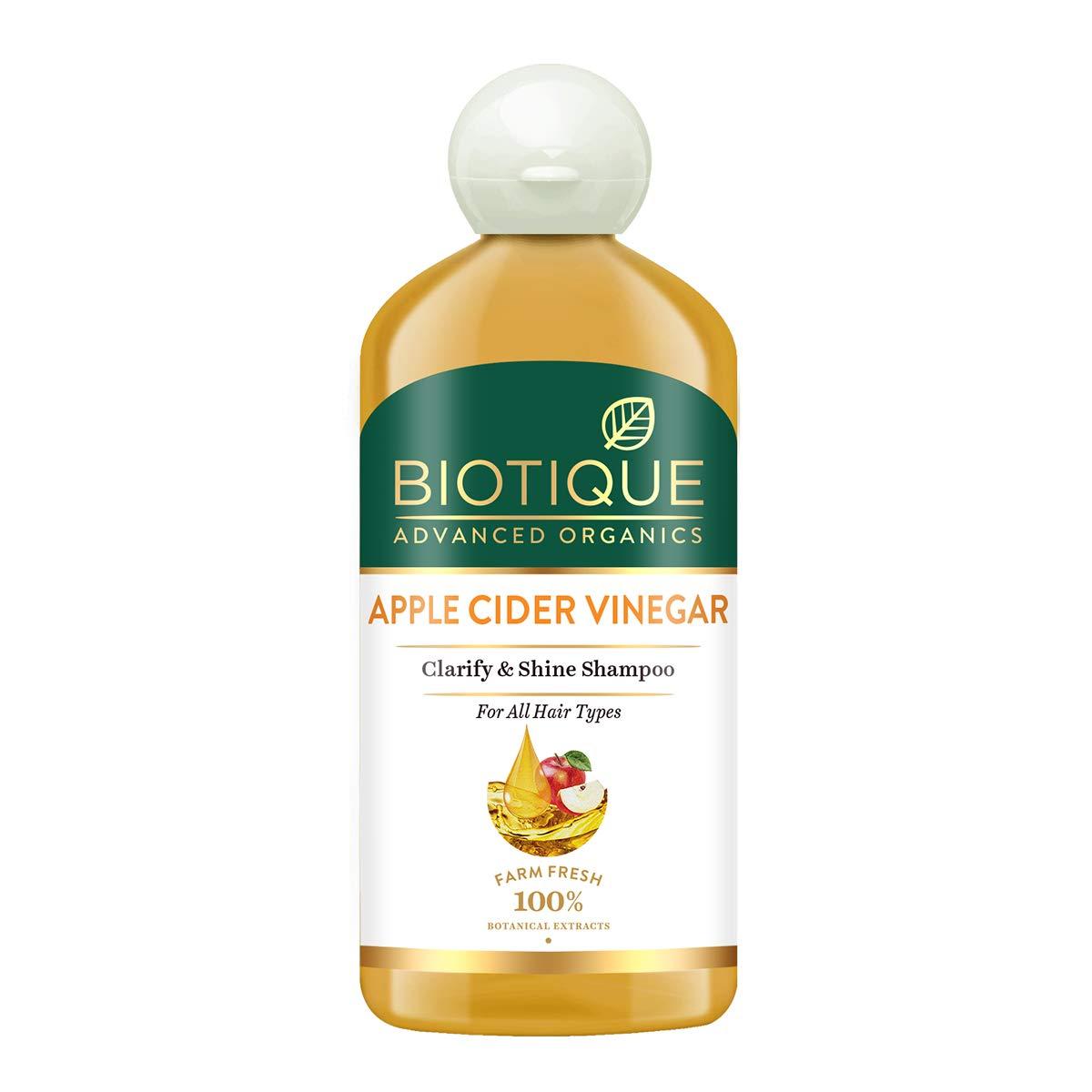 

Biotique Advanced Organics Шампунь с яблочным уксусом для осветления и блеска (300мл)
