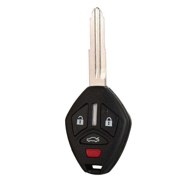 Jingyuqin Remote Car Key Case Cover For Mitsubishi Lancer Outlander Endeavor Galant MIT8 Blade Key Shell Case 2/3/4 B
