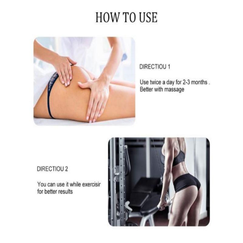 Sturdy, Bulging, and Picking Up Buttocks with a Natural Moisturizing Oil for the Buttock Puller Effect