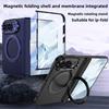 Luxury 360 Rotating for Magsafe Magnetic Bracket Case for IPhone Duo Fold Hinge Protection Screen Protector Phone Hard Cover