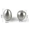 Kitchen Supplies Stainless Steel Egg Clock Kitchen Timer Alarm Count Up Down Clock 60 Minute Countdown Cooking Timer
