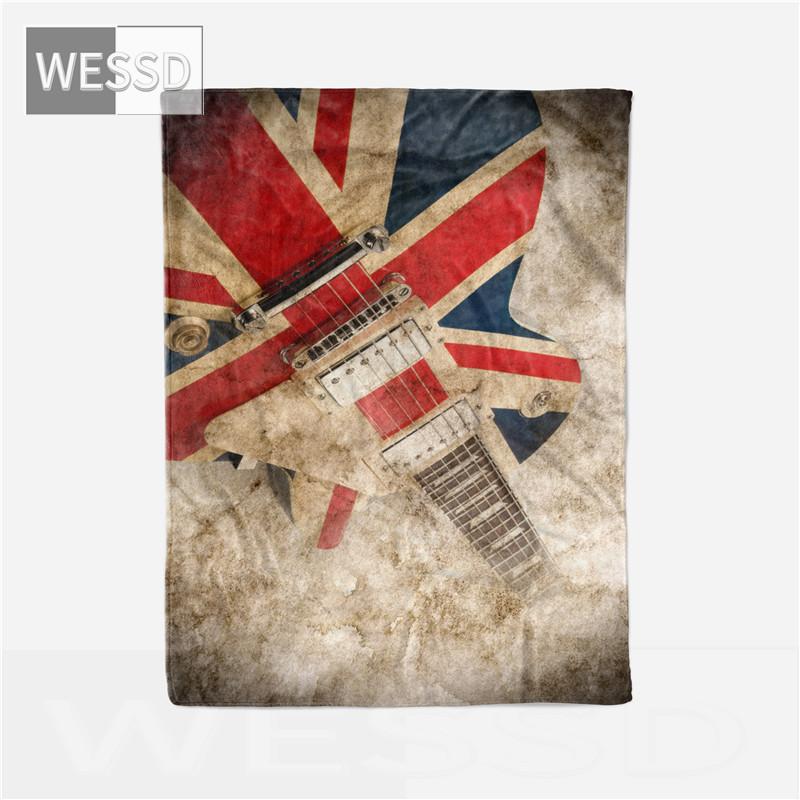 Bettüberwurf mit britischer Flagge, Retro-Stil, Einzel- und Doppeldecken, modische Flanell-Decken, dekorative Sofadecke, Reise- und Nickerchen-Mehrzweckdecke