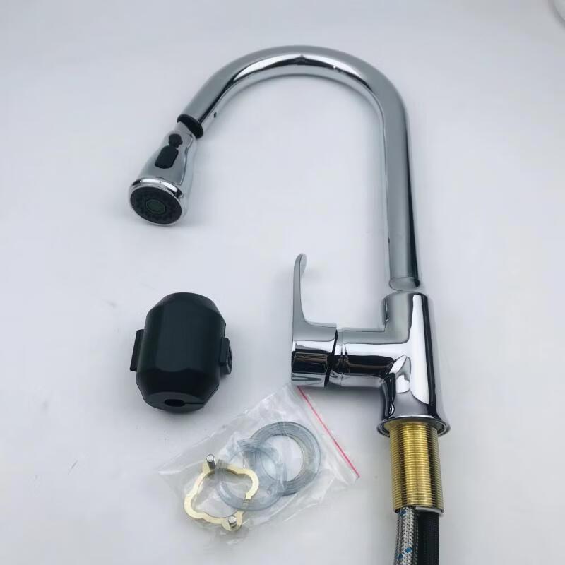 OEING Stainless Steel Pull-Out Kitchen Faucet