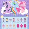 In stoc: Ceas Seria Mai x Pony Magic Sweetheart - Cadou Twilight Sparkle & Pinkie Pie