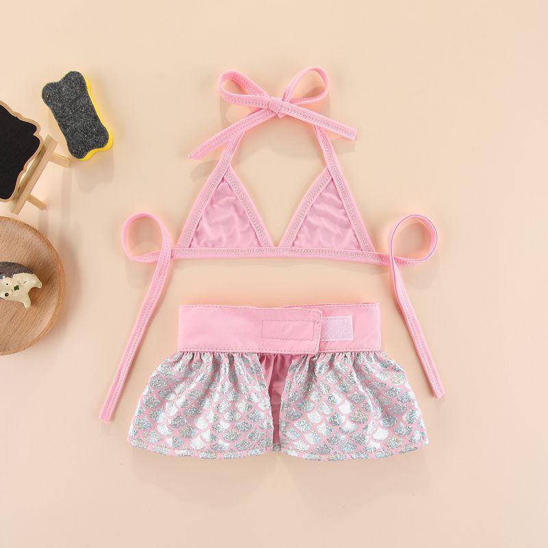 Fournitures pour animaux de compagnie Vêtements d'été Ensemble bikini pour animaux de compagnie Maillots de bain Vêtements de plage